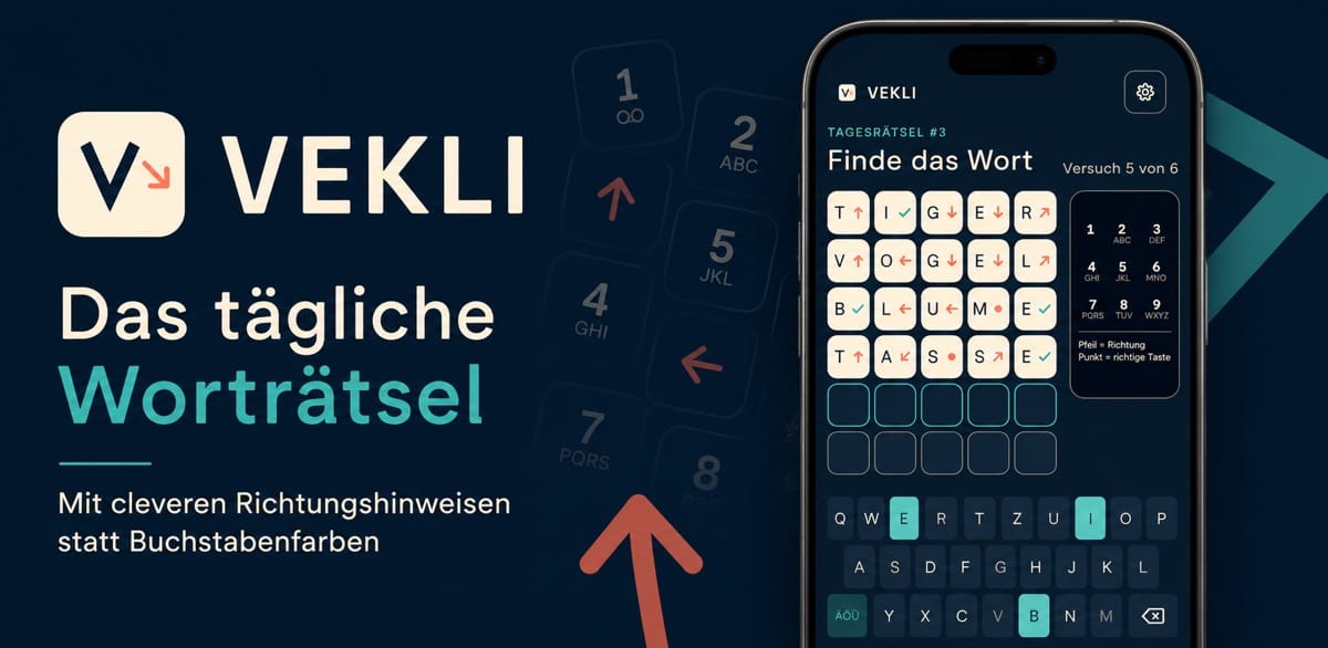 VEKLI – Das tägliche Worträtsel